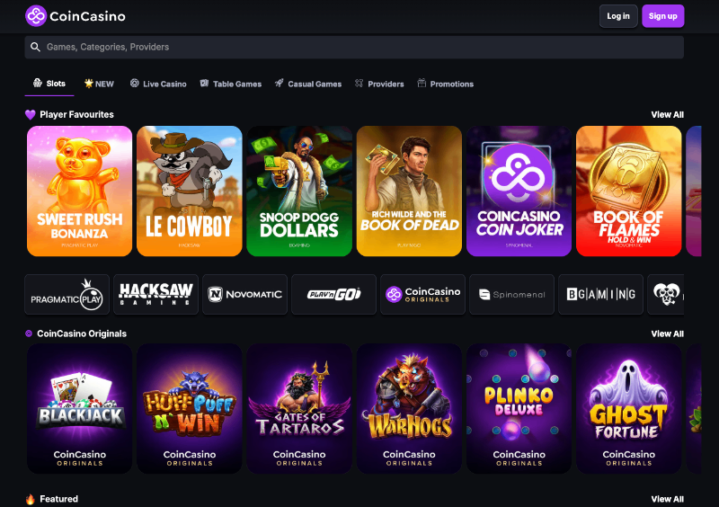 CoinCasino crypto casino